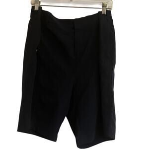 LR900 Womens Size 14 Navy Bermuda Shorts Stretch Pull On Comfort